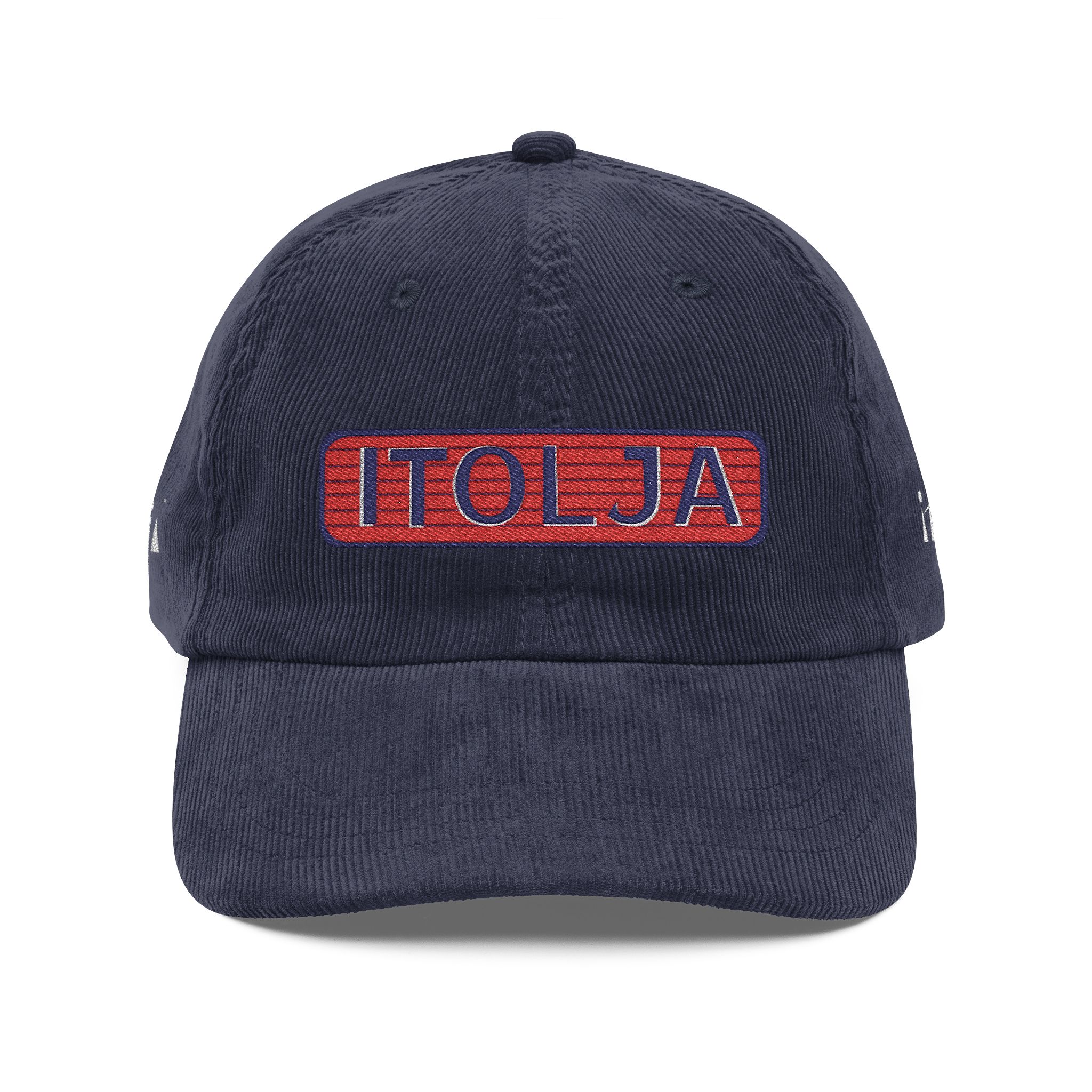 Vintage Corduroy Cap with ITOLJA Embroidery