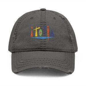 Distressed ITOLJA Hat (Embroidery)