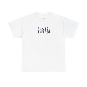 ITOLJA Cotton Tee with Retro Circle Back
