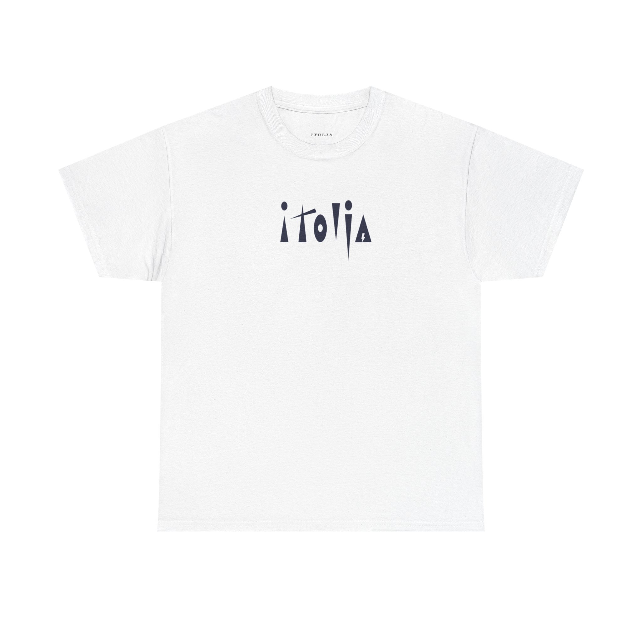 ITOLJA Cotton Tee with Retro Circle Back