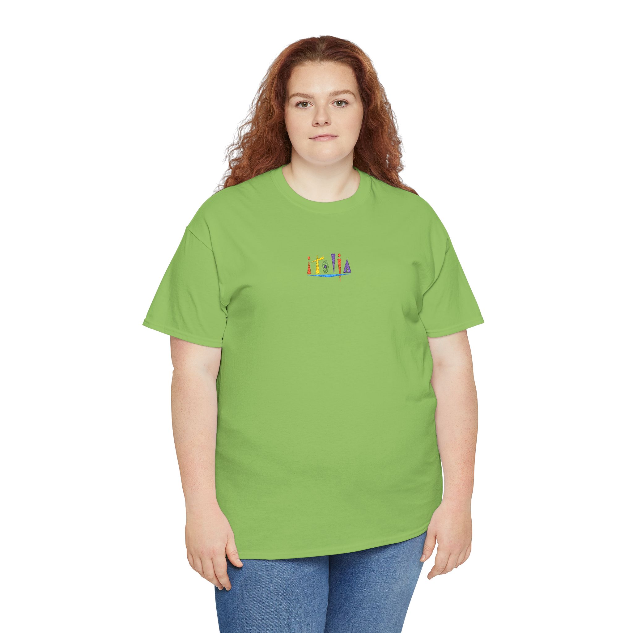 Colorful Unisex ITOLJA Tee (Embroidery)